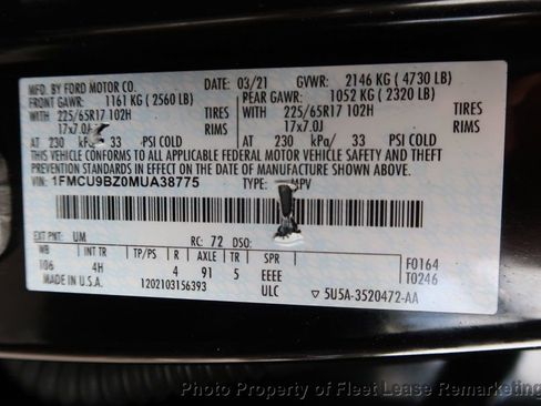 Used 2021 Ford Escape SE image 14