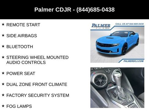 Used 2022 Chevrolet Camaro LT w/ RS Package image 12
