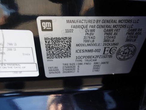 Used 2023 Chevrolet Silverado 1500 Custom image 15