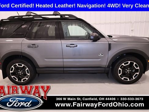 Certified 2024 Ford Bronco Sport Outer Banks w/ Tech Package AWD/4WD image 1