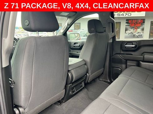 Used 2021 Chevrolet Silverado 1500 Custom Trail Boss w/ LPO, Dark Essentials Package AWD/4WD image 15