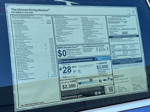 Used 2025 BMW X1 xDrive28i w/ Premium Package image 30