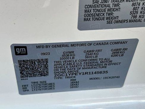 Used 2024 Chevrolet Silverado 2500 LTZ AWD/4WD image 28