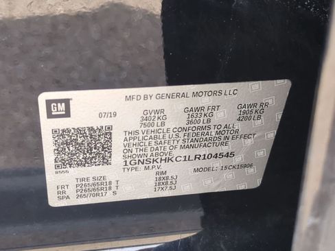 Used 2020 Chevrolet Suburban LT AWD/4WD image 35