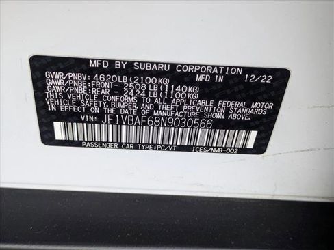 Used 2022 Subaru WRX Premium image 24