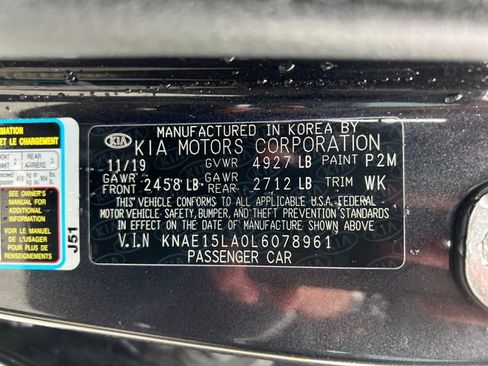 Used 2020 Kia Stinger GT-Line w/ Sun & Sound Package AWD/4WD image 17