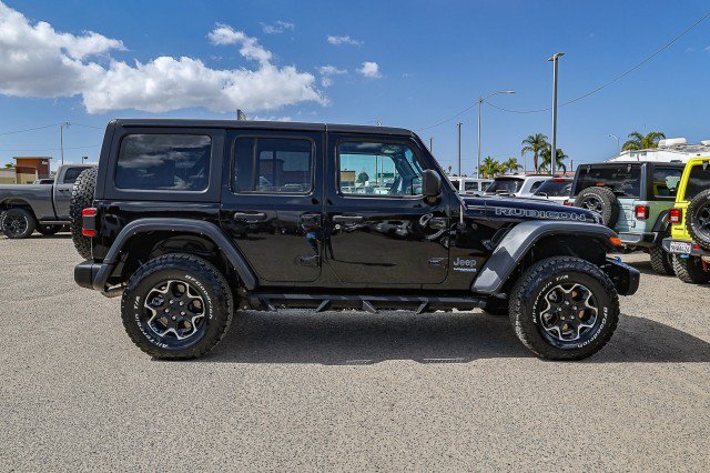 Used 2022 Jeep Wrangler Unlimited Rubicon 4xe w/ Steel Bumper Group AWD/4WD image 3