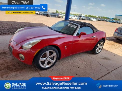 Used 2006 Pontiac Solstice Convertible w/ Premium Package RWD image 1