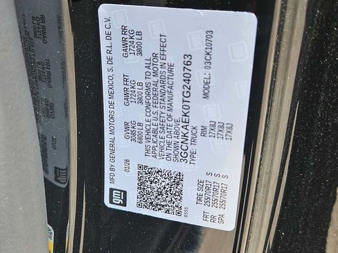 New 2026 Chevrolet Silverado 1500 W/T w/ WT Value Package AWD/4WD image 25