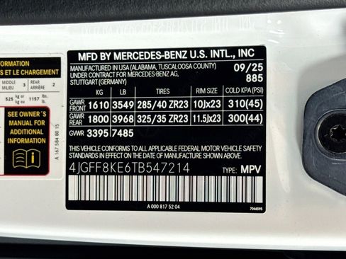 New 2026 Mercedes-Benz GLS 63 AMG 4MATIC image 31