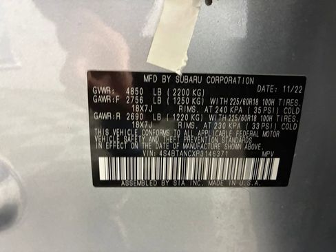 Used 2023 Subaru Outback Limited image 22