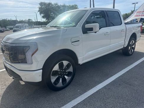 Certified 2023 Ford F150 Lightning Platinum AWD/4WD image 4