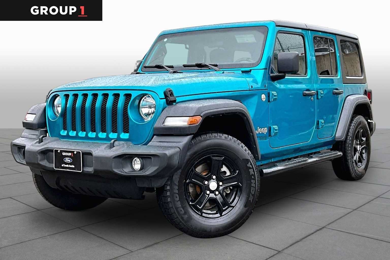 Used 2020 Jeep Wrangler Unlimited Sport S AWD/4WD image 1