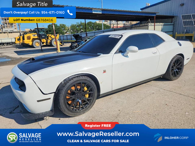 Used 2021 Dodge Challenger R/T Scat Pack w/ Dynamics Package RWD image 1
