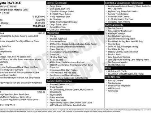 Certified 2025 Toyota RAV4 XLE FWD image 36
