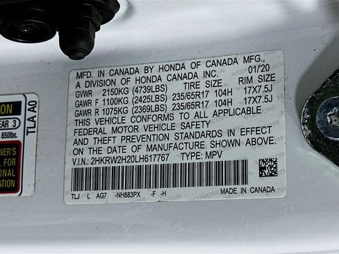 Used 2020 Honda CR-V LX image 12
