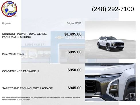 New 2026 Chevrolet Equinox ACTIV w/ Convenience Package III AWD/4WD image 5