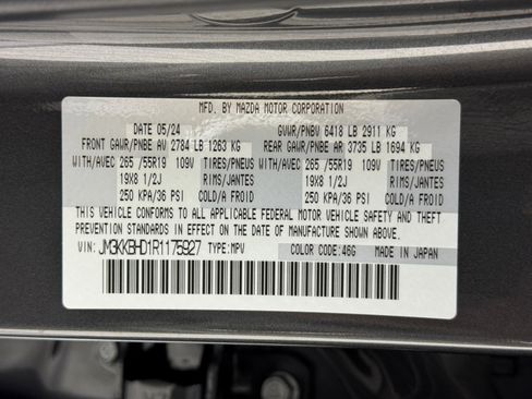 Used 2024 MAZDA CX-90 3.3 Turbo w/ Preferred Package image 45