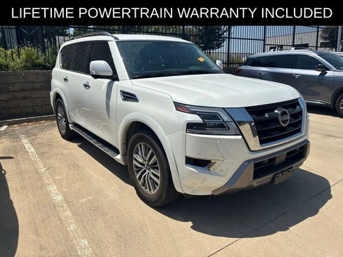 Used 2023 Nissan Armada SL w/ Captain's Chairs Package RWD image 1