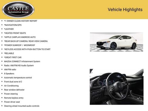 Used 2023 MAZDA MAZDA3 s image 3