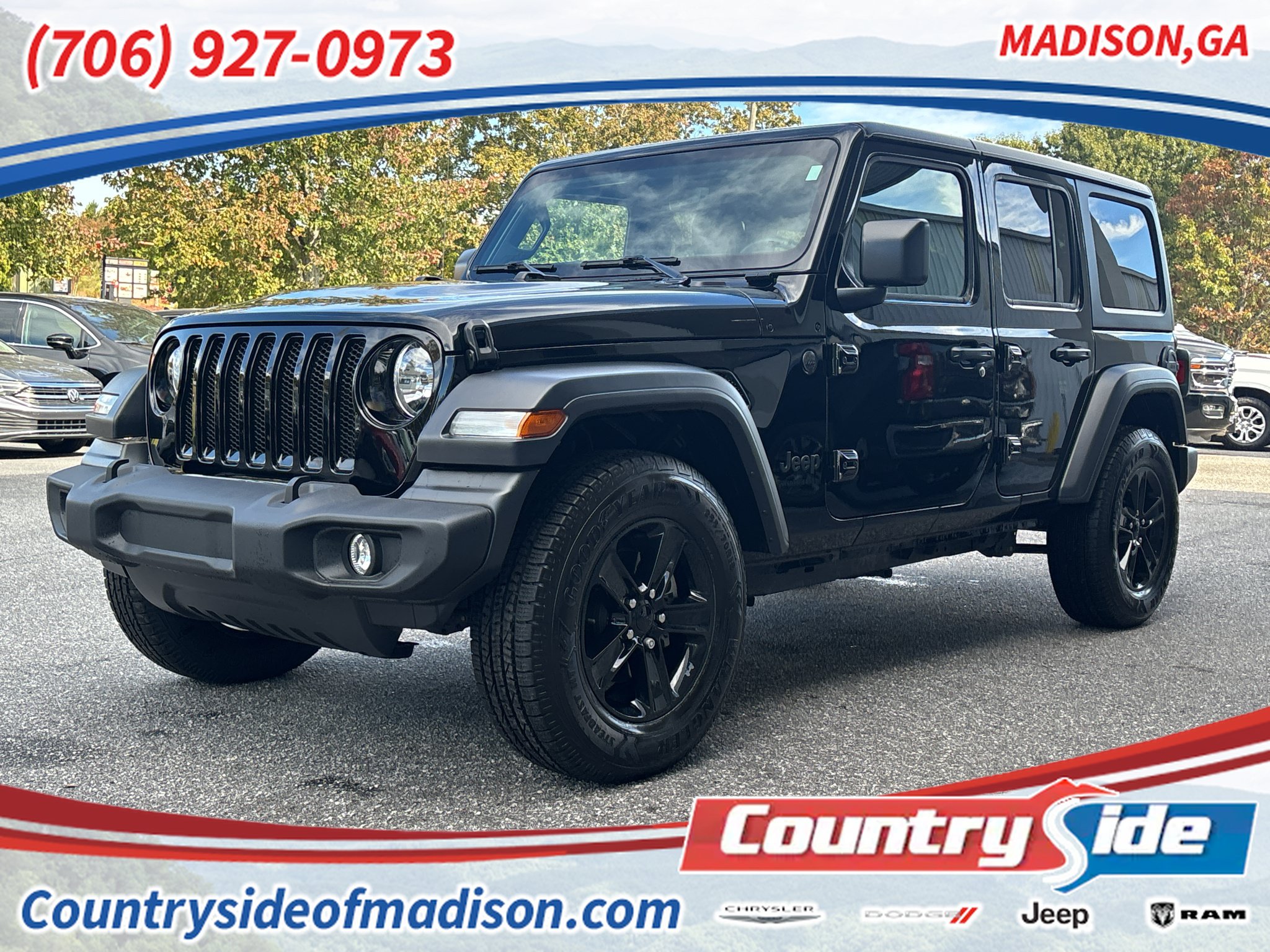 Used 2023 Jeep Wrangler Unlimited Sport AWD/4WD image 1