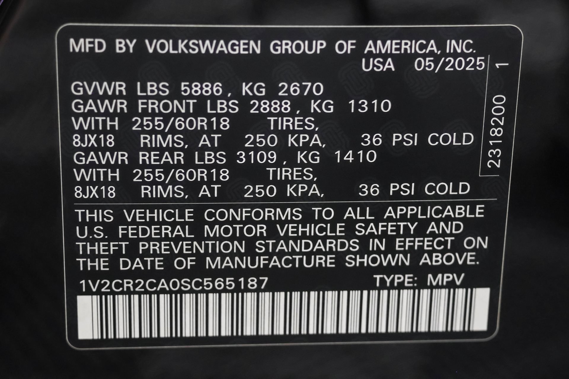Used 2025 Volkswagen Atlas Peak Edition SE AWD/4WD image 51