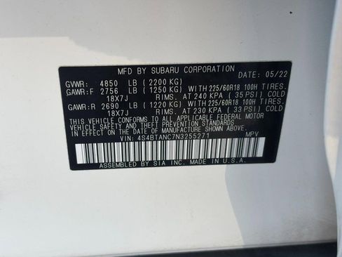 Used 2022 Subaru Outback Limited image 26