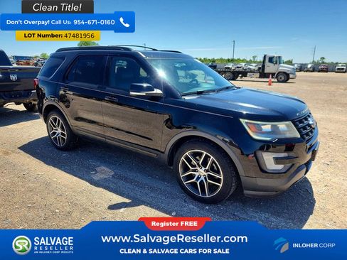 Used 2017 Ford Explorer Sport AWD/4WD image 5
