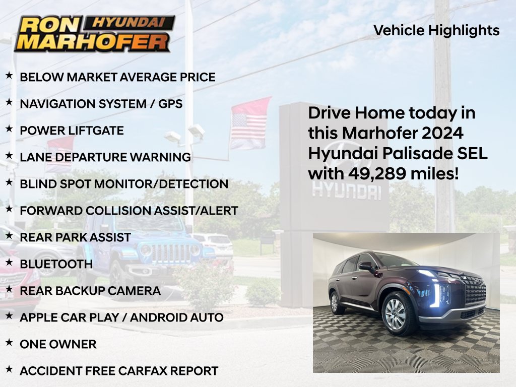 Used 2024 Hyundai Palisade SEL FWD image 14