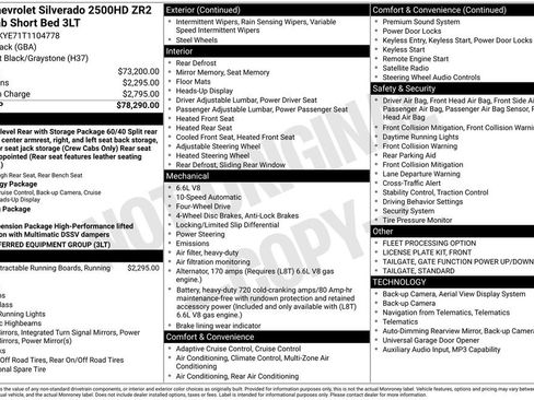 Used 2026 Chevrolet Silverado 2500 ZR2 AWD/4WD image 1