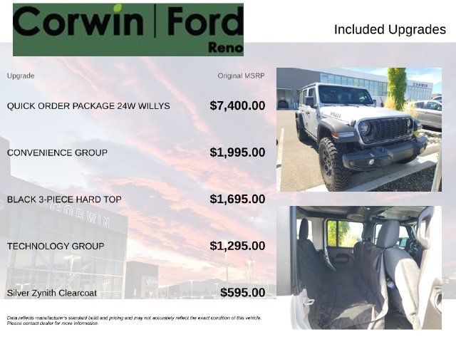Used 2024 Jeep Wrangler Unlimited Sport AWD/4WD image 3
