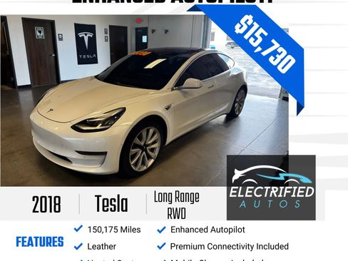 Used 2018 Tesla Model 3 Long Range image 1