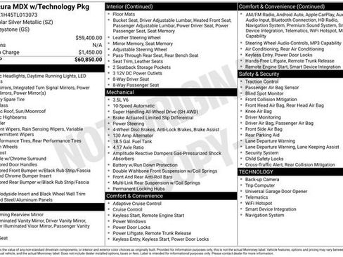 Used 2026 Acura MDX w/ Technology Package image 2