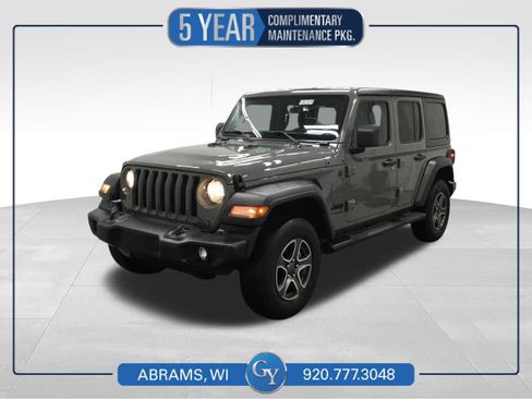 Used 2022 Jeep Wrangler Unlimited Sport AWD/4WD image 1