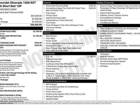 Used 2021 Chevrolet Silverado 1500 RST w/ Texas Edition Plus image 7