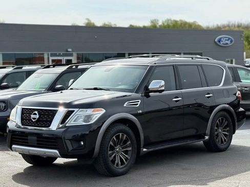 Used 2017 Nissan Armada Platinum w/ Captain Seat Package AWD/4WD image 38