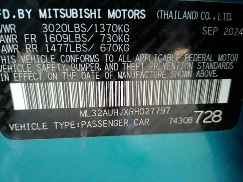 Used 2024 Mitsubishi Mirage ES image 42