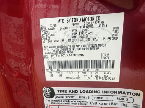 Used 2010 Ford F150 XLT RWD image 34