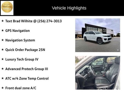 Used 2021 Jeep Grand Cherokee L Overland w/ Advanced Protech Group III image 6