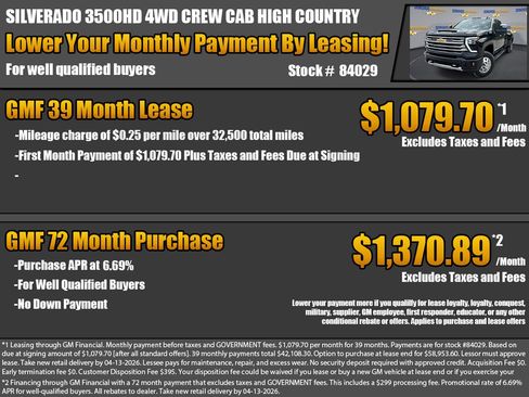 New 2026 Chevrolet Silverado 3500 High Country image 2