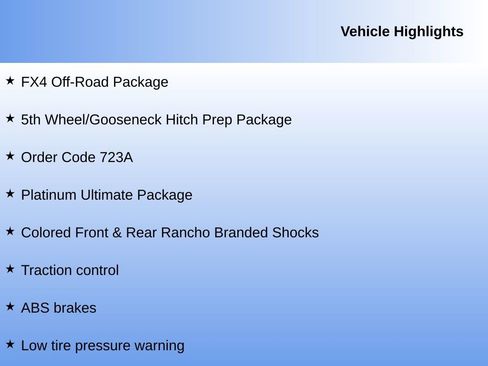 Used 2017 Ford F350 Platinum w/ Platinum Ultimate Package AWD/4WD image 3