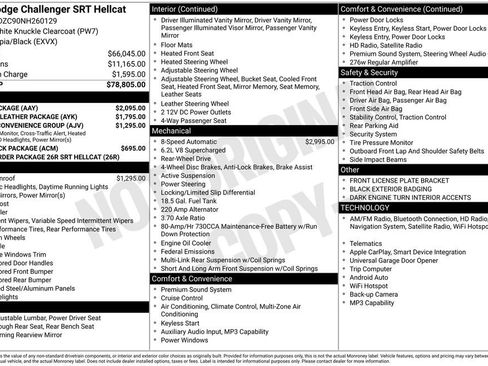 Used 2022 Dodge Challenger SRT Hellcat w/ Plus Package image 35