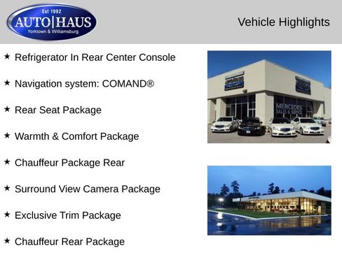 Used 2016 Mercedes-Benz S 63 AMG 4MATIC Sedan image 2