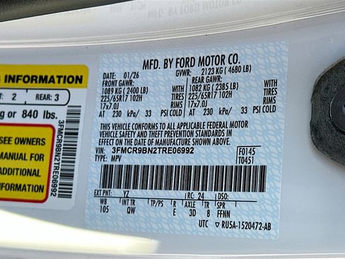 New 2026 Ford Bronco Sport Big Bend w/ Convenience Package image 20