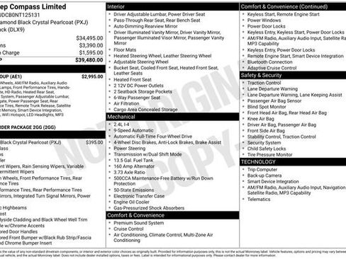 Used 2022 Jeep Compass Limited w/ Elite Group image 12