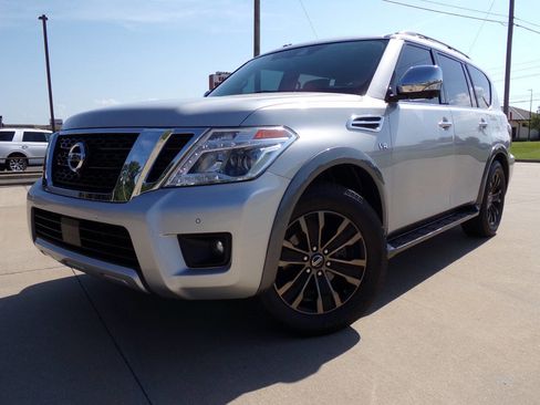 Used 2018 Nissan Armada Platinum w/ Captain Seat Package image 2