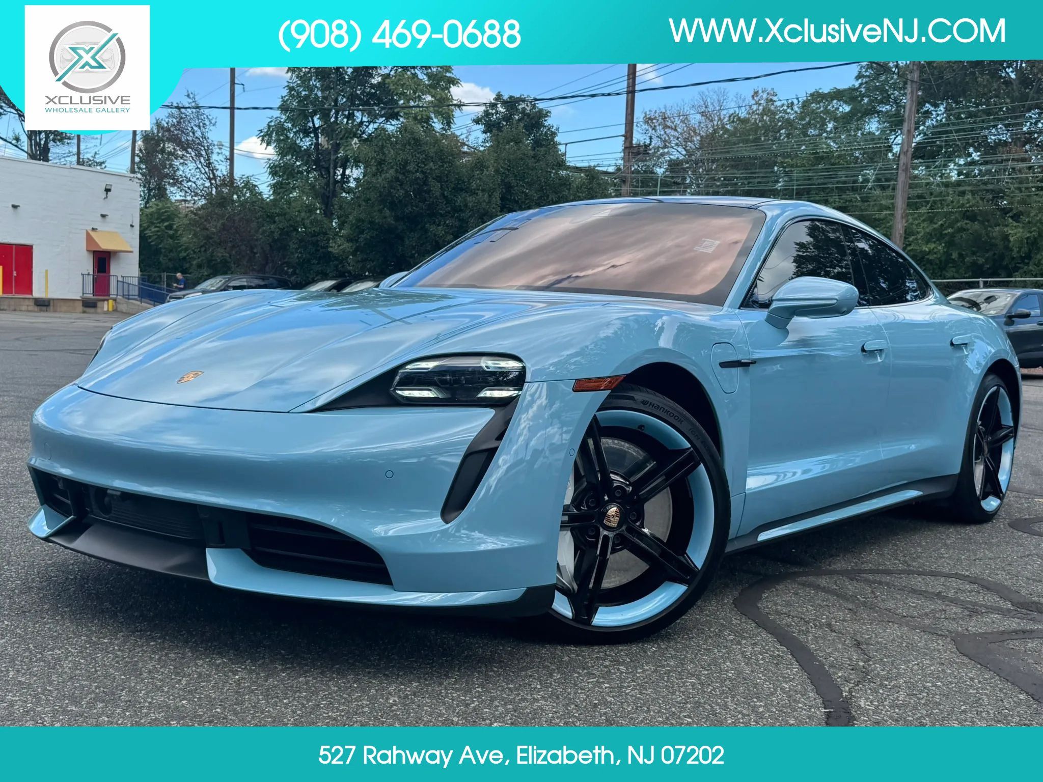 Used 2020 Porsche Taycan Turbo w/ Premium Package AWD/4WD image 1