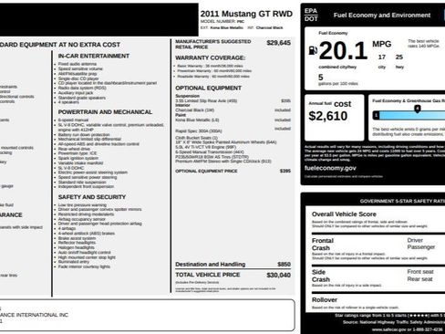 Used 2011 Ford Mustang GT Premium w/ Electronics Pkg image 16