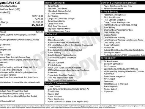 Certified 2025 Toyota RAV4 XLE AWD/4WD image 30