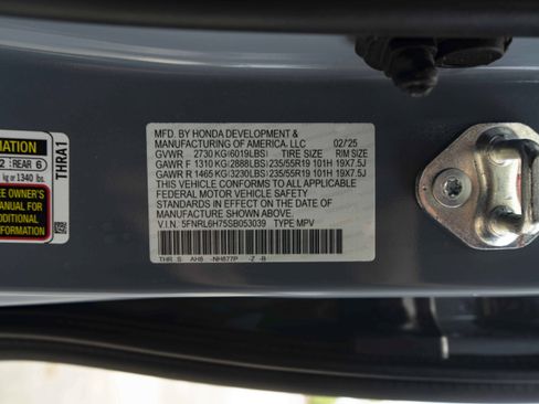 Used 2025 Honda Odyssey Sport-L image 49